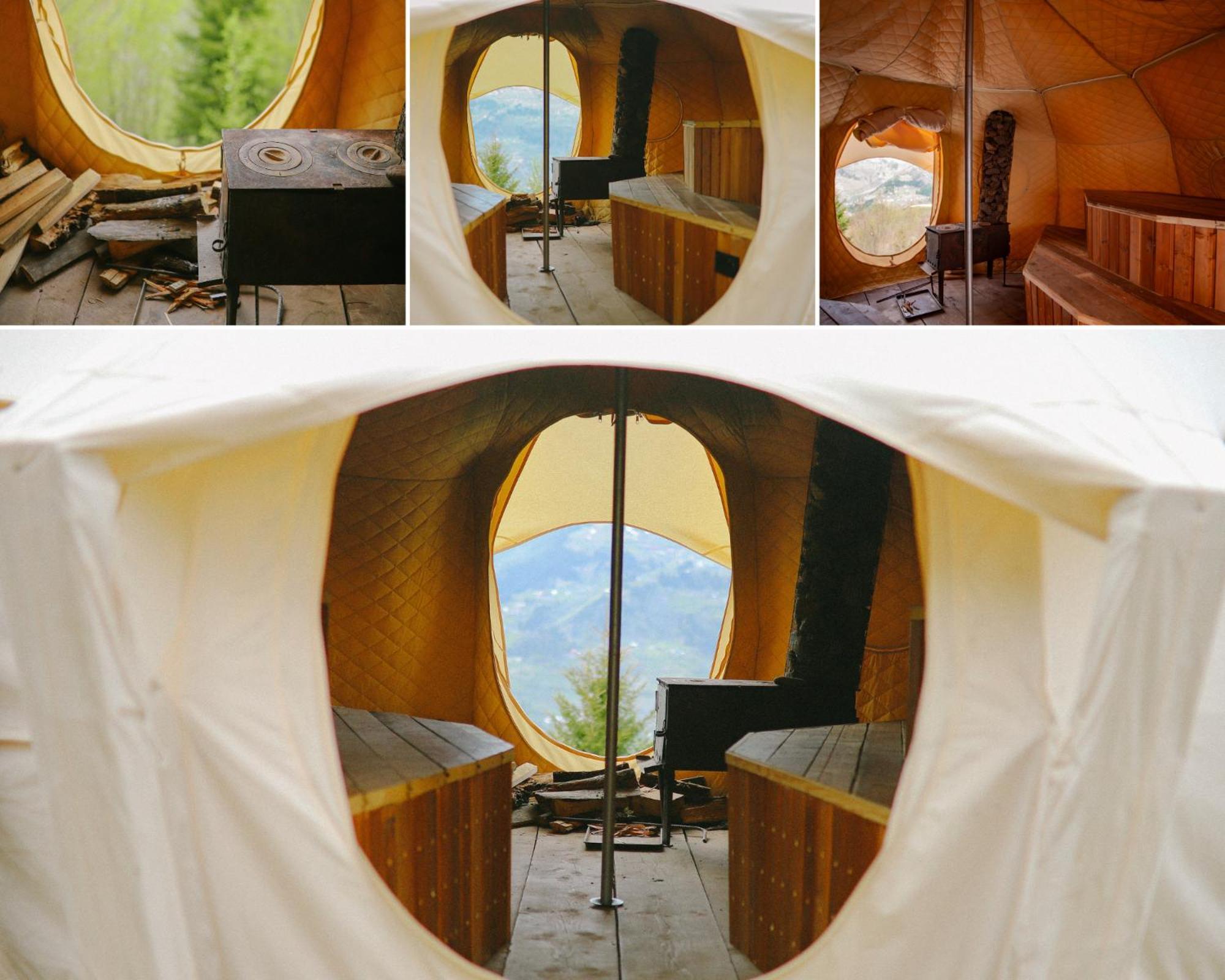 Отель Glamping Tago Khulo Экстерьер фото